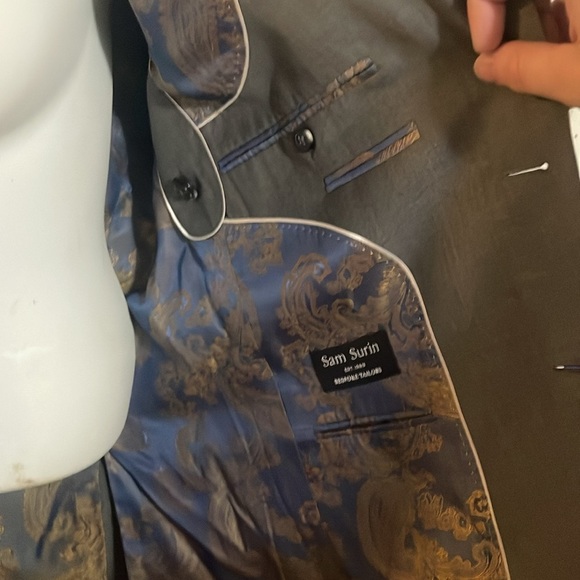 Sam Surin suit jacket tailor made size 46 custom - Picture 8 of 14